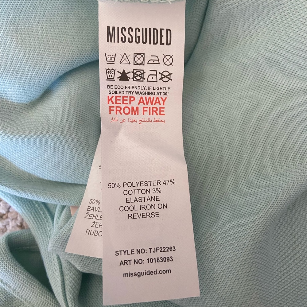 🌸 Missguided 🌸 pastel coloured bodysuit - Picture 4 of 8